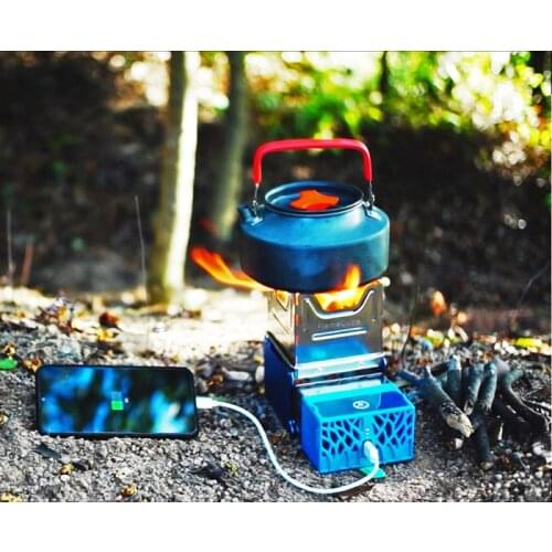 Flame Cube Draagbare Camping Houtkachel Outdoor Stoves Vouwen Kachel Voor Backpacken Survival Koken Turn Fire In Elektriciteit