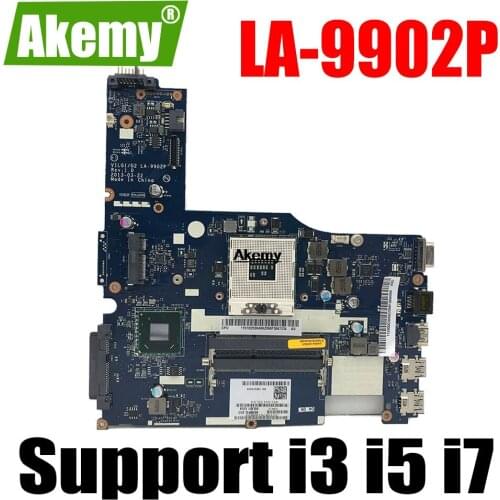 Support i3 i5 i7 Laptop Motherboard For Lenovo G500S VILG1/G2 LA-9902P 90003099 SLJ8E 15 inch Mainboard 100% tested ok HM76