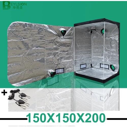 BEYLSION 150*150*200CM Plant Growing Light Tent Grow For indoor Room Non Toxic Good Quality Reflective Mylar Hydroponic system