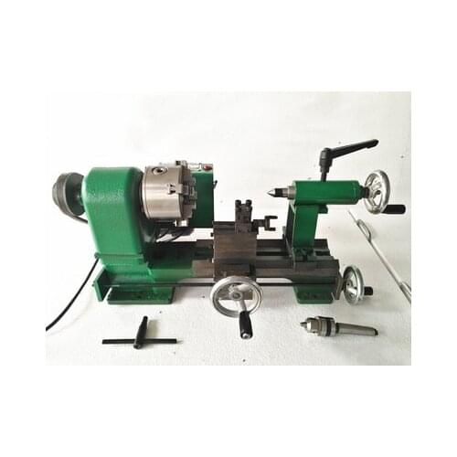 CJ06 350W AC220V 5-level speed regulation Micro-meter lathemetal metal lathedesktop lathepersonal home DIY research lathe