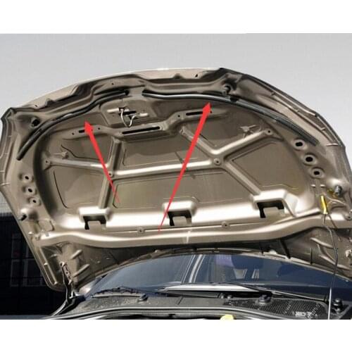 Engine hood front hood seal soundproof strip bumper strip 2014-2016 For Peugeot 301