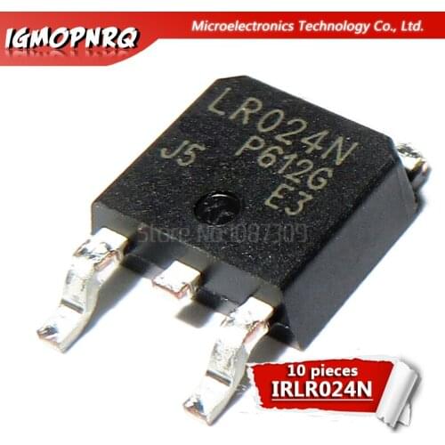 10pcs IRLR024N IRLR024 LR024N FET new original