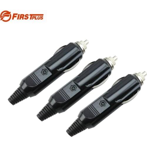 3X 12V 24V Cigarette Lighter Power Supply Adapter Connector Plug Socket with 10A 15A 20A Fuse For Car Inflatable Pump Cup Warmer
