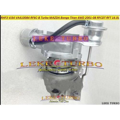 Free Ship RHF3 VJ34 VA410084 VB410084 VD410084 RF6CB RF6CC Turbo Turbocharger For MAZDA Bongo Titan 4WD 2001-08 RFCDT RFT 16.0L