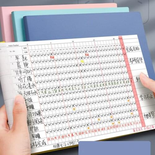 B5 To Do List Self-Discipline Notebook Schedule Task Daily Planner Student Note Book Agendar Habit Tracker Diary School Supplies