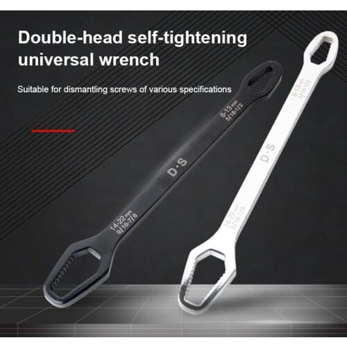 8-22mm Torx Wrench Universale Screw Nuts Ratchet Wrenches Repair Hand Tools for Bicycle Double-Headed Self-Tightening Spanner