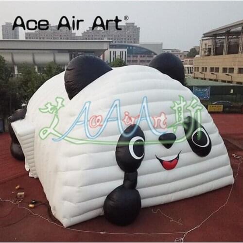 Customized Giant inflatable dome tent, inflatable panda tent design for parties and Events
