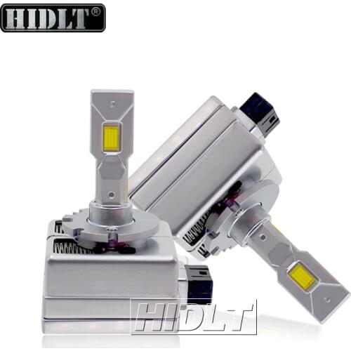 HIDLT 2PCS D5S D8S LED Lamp 20000LM No Error Canbus D1S D3S D2S D4S LED Bulb Car Headlight 90W High Power CSP Chip Auto Fog Lamp
