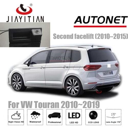 JIAYITIAN Trunk Handle Camera For VW Touran 2010~2016 2017 2018 2019 backup camera Parking Reverse camera CCD Night Vision