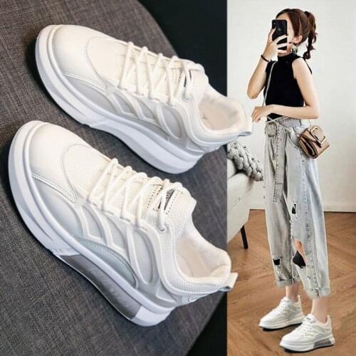 Sneakers Women Casual ShoesNew Casual Womens Sneakers Platform Shoes Woman for Thick Soled Vulcanize Shoes Comfortable Footwear