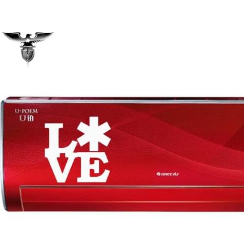 EmpireYing 3 Sizes 8 Colors Emt Love Lettering Art Word Snowflake Shape Sticker Car Window Bumper Vinyl Decal Gear Windmill Gift