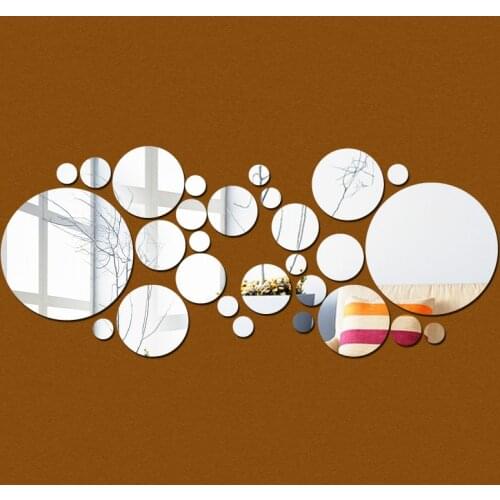 New sale arrival design mirrorfor american style acrylic wall sticker frame stickers home decoration gift