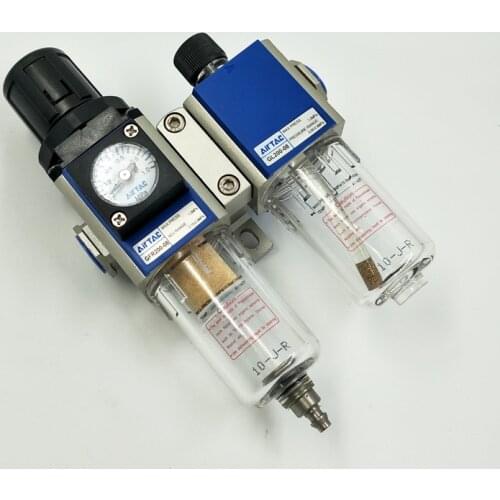 Original AirTAC GFC200-08 1/4'' Port Thread Size Air Filter Regulator Lubricator Combinations