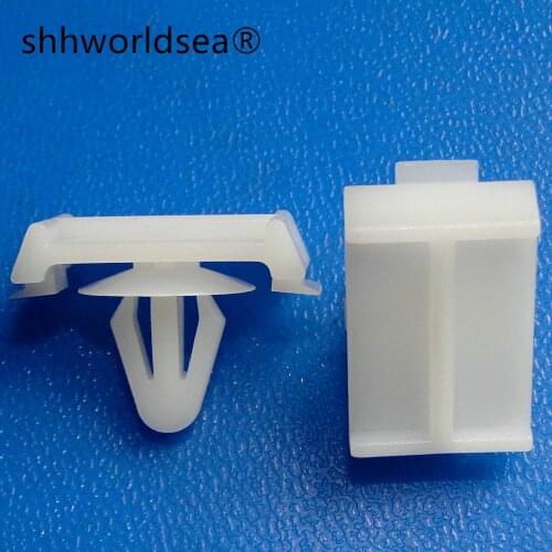 Shhworldsea 100PCS auto fasteners white