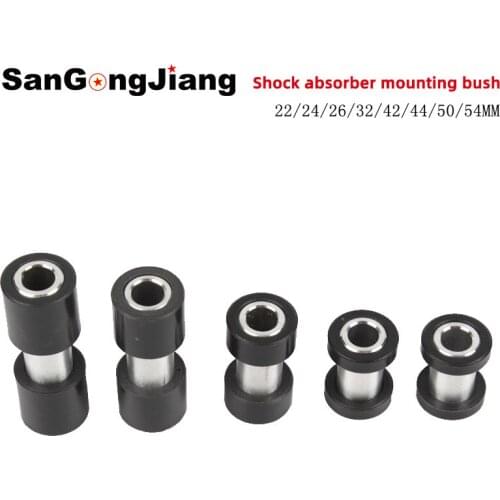 Mountain bike shock absorber bushing 8mm soft tail shock absorber Rear gall bushing MTB installation bushing 22/24/54mm parts