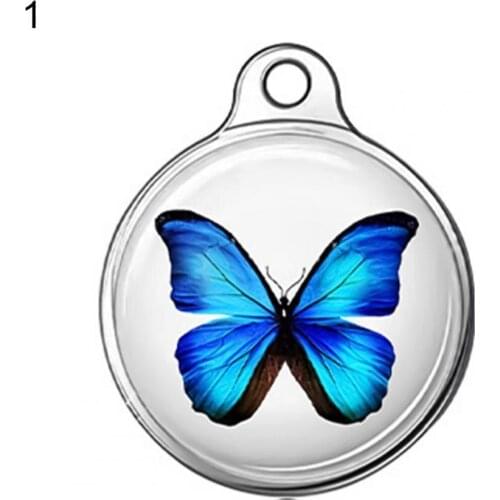 Tracker Protective Cover Portable Anti-fall Butterfly Pattern Smartphone Wireless Locator Protective Case for Apple AirTags