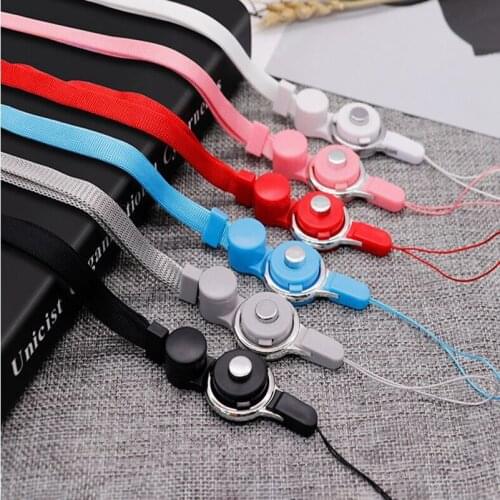 1000pcs/lot Detachable Adjustable Strap Neck Lanyard Neck Hang Rope for Mobile Phone