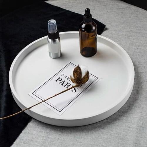 Large Round Concrete Tray Silicone Mold Diy Tray Concrete Epoxy Tray Mold Terrazzo Tray Decoration