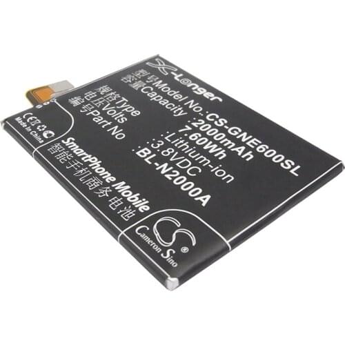 Cameron Sino 2000mah battery for BLU L240A L240i Life Pure FLY IQ453 Quad Luminor FHD batteries