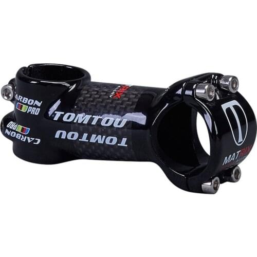 Cycling Parts Matte 3K Carbon Fibre Bike Handlebar Sets Mountain MTB Bicycle Flat / Rise Handlebar SeatPost Stem Bar End