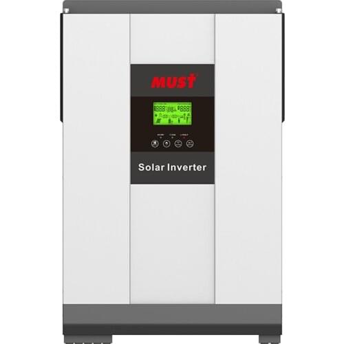 5000W Hybrid Solar Inverter Pure Sine Wave MPPT 80A Charge Controller on/off Grid Tie Connected Converter PV System