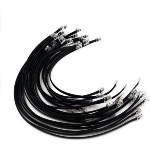 10Pcs/Lot EV3 Data Line Crystal Connector Cable BB601 Sensor Motor Building Blocks Model Parts Fit For LOGO EV3 Robot 45544 9898