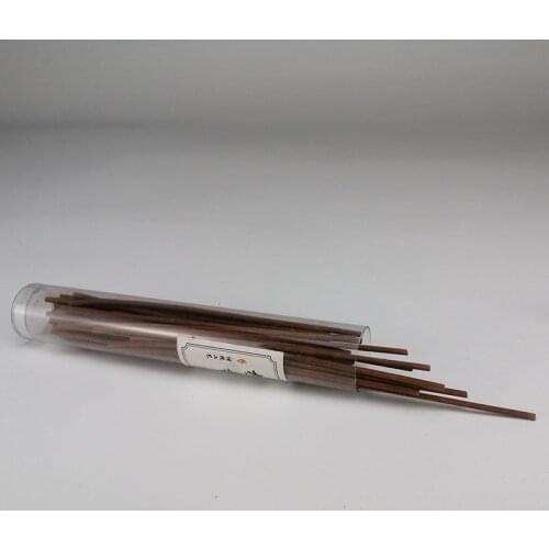 Sandalwood Short Line Incense Burner Matching Tube Packing Box Transparent Plastic Tube Indoor Leisure Incense Incense Sticks