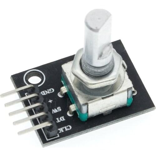 360 Degrees Rotary Encoder Module For Arduino Brick Sensor Switch Board KY-040 Module With Pins