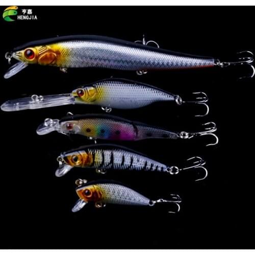 Carp Fishing 5pcs/Lot Fishing Lures Set Mixed 5 Models Minnows Bait Artificial Make Bass Crankbaits Wobblers Fishing Tackle