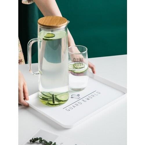 Nordic Rectangular White Plastic Plate Home Simple Storage Organizer Plate For Cake Bread Fruit Small Cups Tray