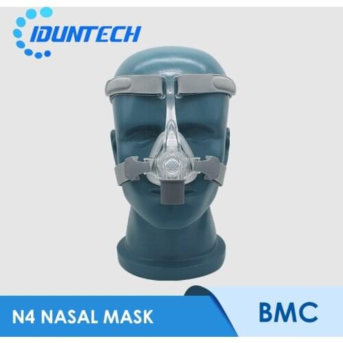 CPAP Snoring Mask Nasal Respirator N4 With Adjustable Headgear Clips For Medical Breathing Machine Ventilator Sleeping Apnea