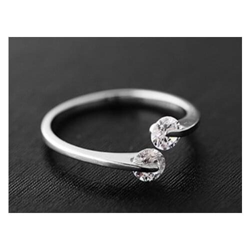 Punk Vintage Crystal Zircon Rings For Women Charming Ring Bohemian Wedding Fashion Jewelry Party Gifts 2020