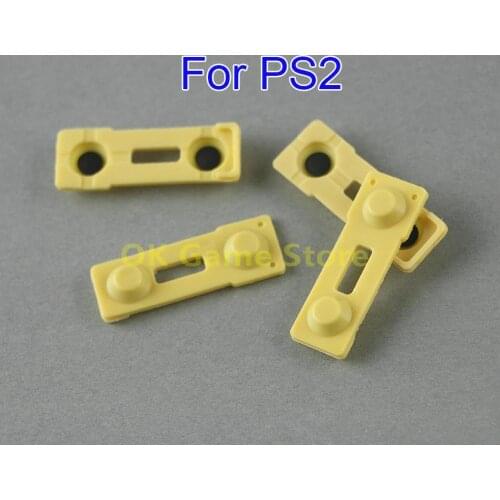 10pcs For Sony PS2 Controller L2 R2 Conductive Rubber Silicon Pads Replacement for Playstation 2 Handle A Version
