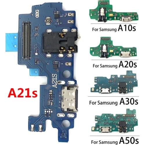 2Pcs，New Repair Charging Port Connector Board Flex Cable For Samsung A02S A12 A10 A10S A20 A20S A21S A30 A30S A40 A50 A50S A750