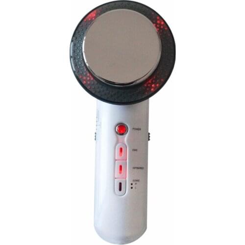 3 In 1 EMS Tens Electrode Pads Infrared Therapy Ultrasonic Body Slimming Massager Anti-Cellulite Fat Burning Weight Loss 1MHz