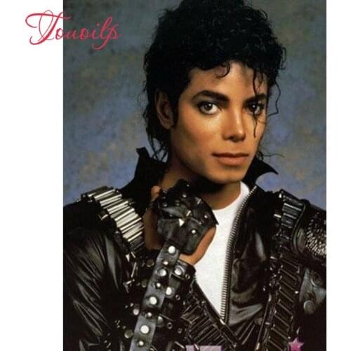 3D Diamond Painting spuare&round Cross Stitch Pattern Motor Michael Jackson Mosaic Resin Full Drill Home Decor DIY Painting