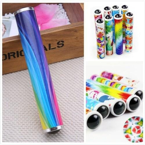 Children Educational Science Toy Classic Toys Large Twisting Kaleidoscopes Rotating Kaleidoscope Childrens Toys WYQ