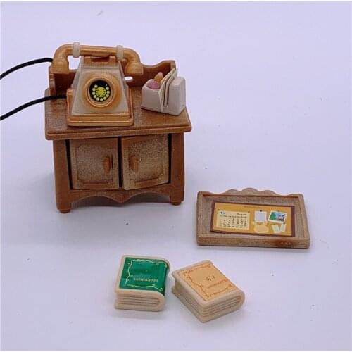 Geniune Sylvanian Doll Families Dollhouse Animal Figures furniture set clothes house food without package