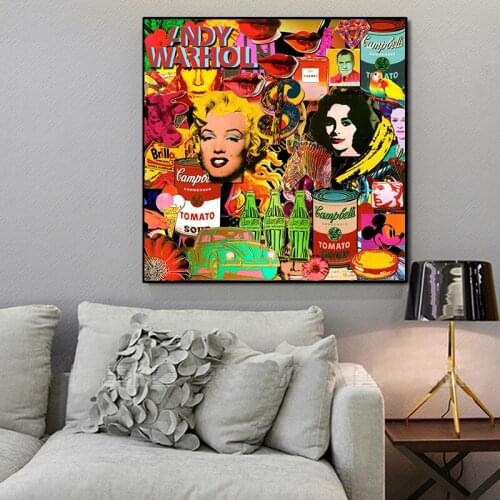 Banksy Graffiti Art Abstract Canvas Painting Movie Star Canvas Posters and Prints Wall Canvas Art Wall Art Pictures Home Decor