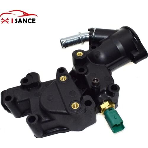 1336Y8 Thermostat Housing + Sensor For Citroen C2 C3 Peugeot 206 207 1336Z2 ,9654775080,9654775080,1336.P9