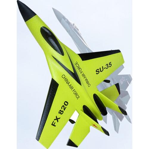 RC Plane Toy EPP Craft Foam Electric Outdoor RTF Radio Remote Control SU-35 Tail Pusher Quadcopter Glider Airplane Model for Boy