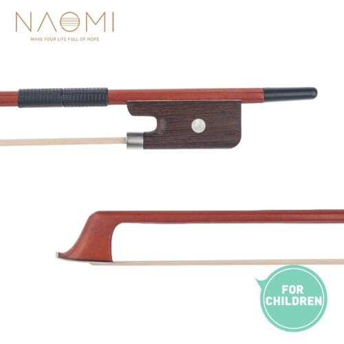 Naomi Mongolian Morin Khuur / MaTouQin Bow Brazilwood Bow Wenge Frog White Horse Hair Children Use