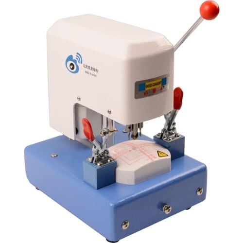 1PC CP-10A Eyeglass Lens Template Punching Machine Three Hole Punching Machine Formwork Machine Glasses Processing Equipment