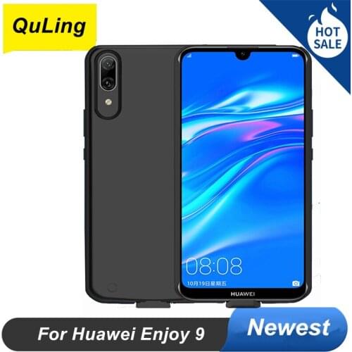 QuLing 6500 Mah For Huawei Enjoy 9 Battery Case Enjoy 9 Battery Case Cover Power Bank For Huawei Enjoy 9 Battery Charger Case