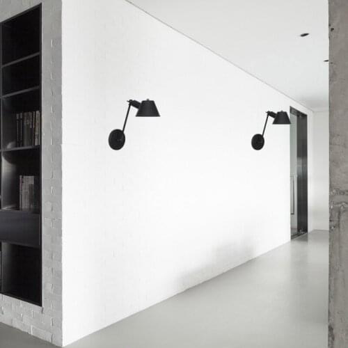 Modern American Nordic Industrial Wind Decoration Lamp Long Arm Wall Light Foldable Bar / Coffee Shop / Bedroom / Restaurant