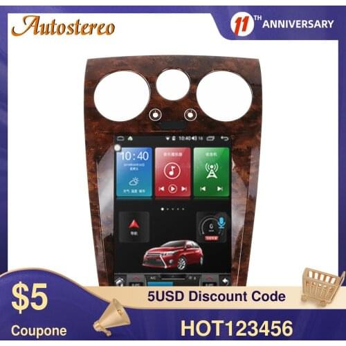 Tesla Style Android 9.0 PX6 Car GPS Navigation For Bentley Speeding For Bentley SuperSport Headunit Multimedia Player Auto Radio