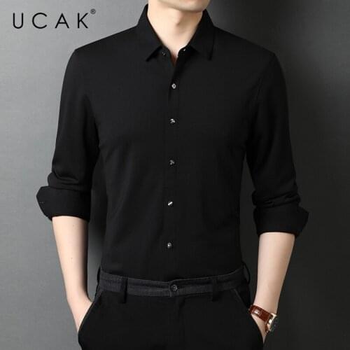 UCAK Mens Silk Shirts