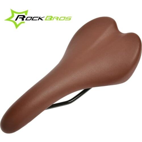ROCKBROS 3 Colors Cycling Bicycle Saddle Road Bike MTB Seats CR-MO Rail Hollow man woman MTB "Super sport" White / Black / Brown