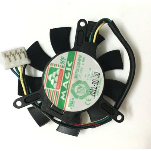 45mm 4pin MGT5012XR-W10 VGA Cooler Fan For Leadtek Quadro K620 For PNY Quadro P400 P600 P620 P1000 Graphics Cards Cooling
