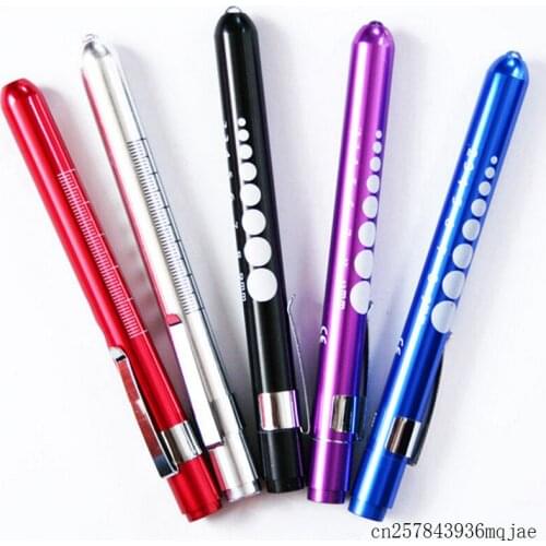 150pcs Pen Emergency Light Inspection Penlight Flashlight Mini Medical Surgical Nurse Physician Pocket Torch